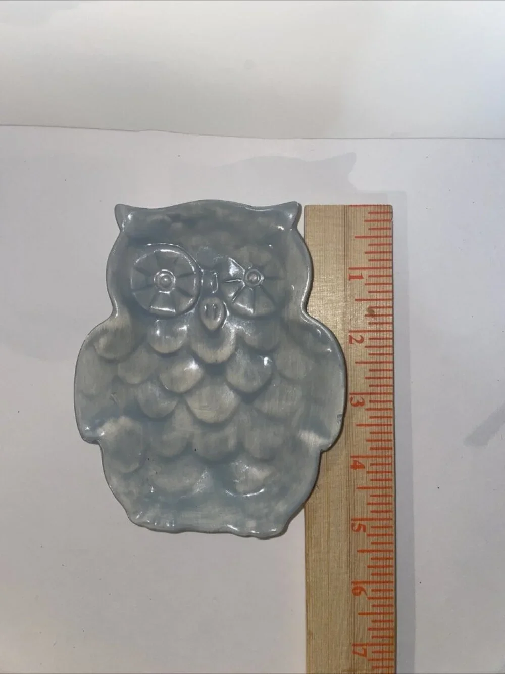MONSOON HOME OWL TRINKET DISH BLUISH GRAY NEW WITH TAG 5.5”x 4”